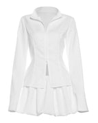 S / White Two Pieces