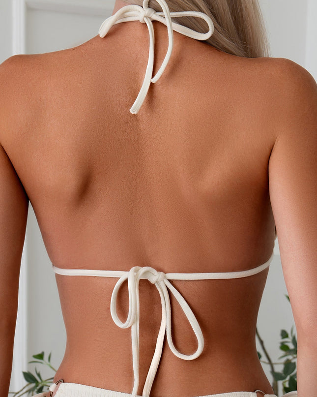Sexy Bikini Set Summer Side Tie Thong Bandage Style Swimsuit Womens