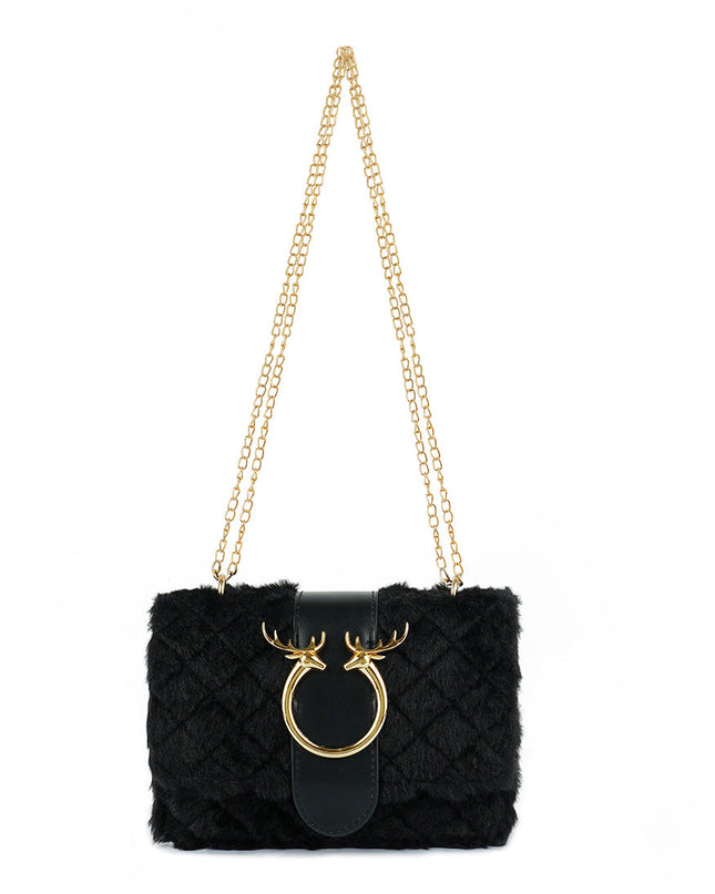 Furry Mini Sling Bag