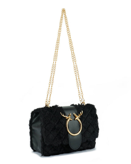 Furry Mini Sling Bag