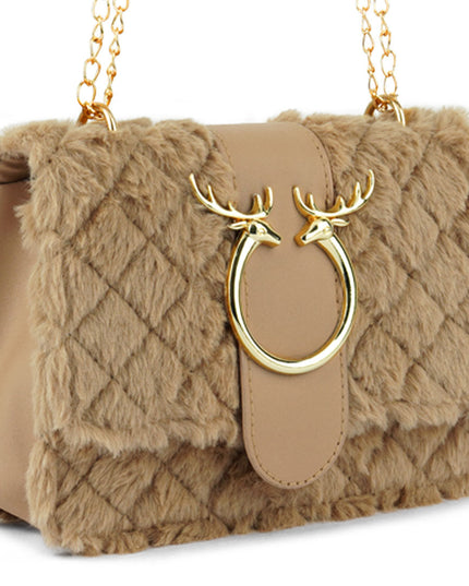 Furry Mini Sling Bag