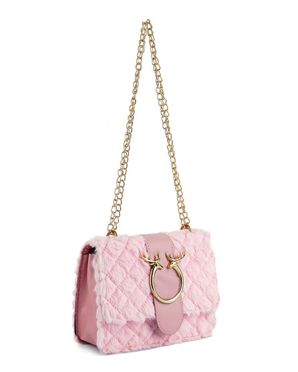 Furry Mini Sling Bag