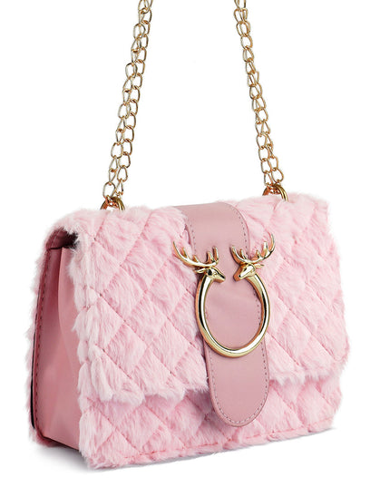 Furry Mini Sling Bag