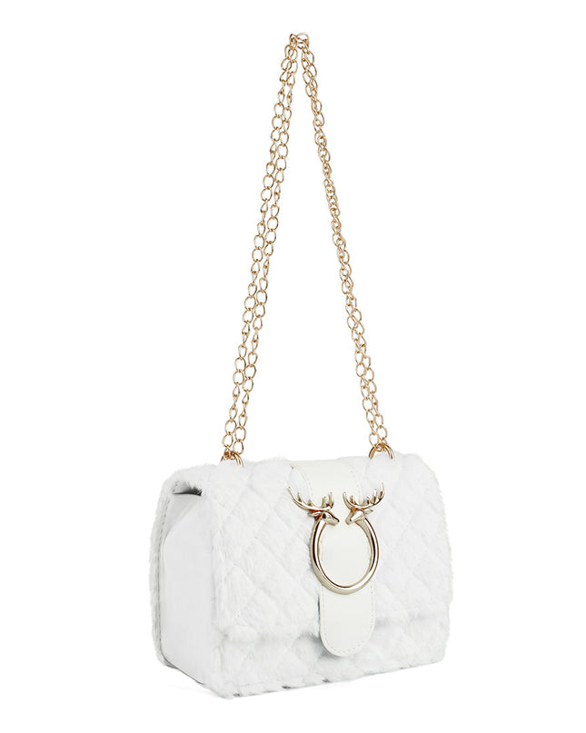 Furry Mini Sling Bag