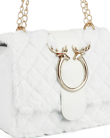 Furry Mini Sling Bag