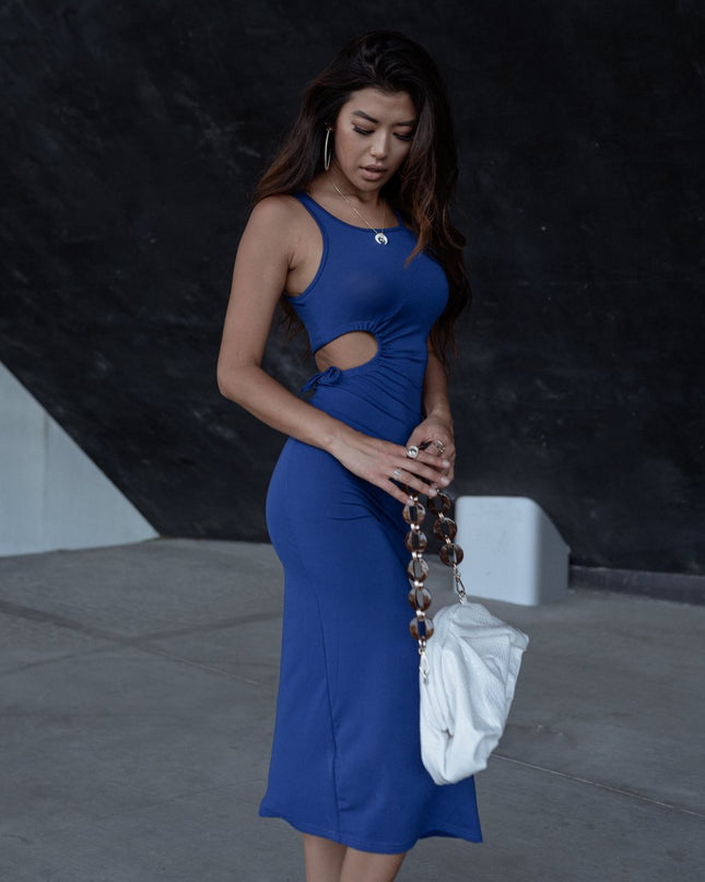 Cocktails at the Museum Cutout Dress