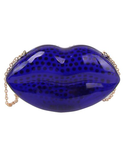 Luxury mouth crystal evening bag