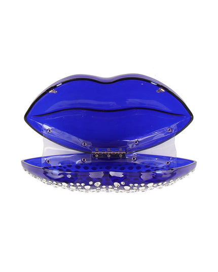 Luxury mouth crystal evening bag