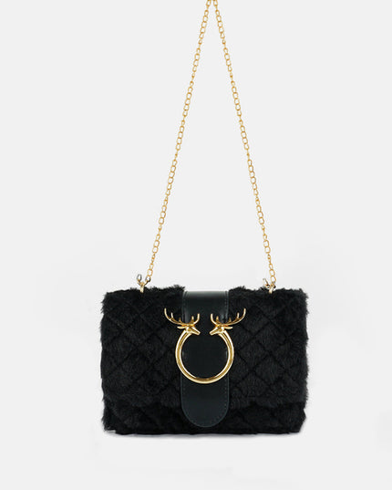 Furry Mini Sling Bag