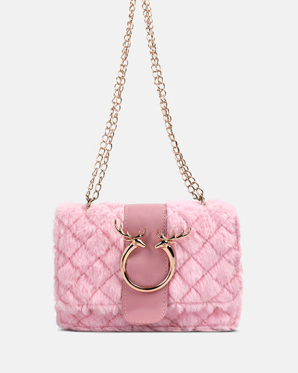 Furry Mini Sling Bag