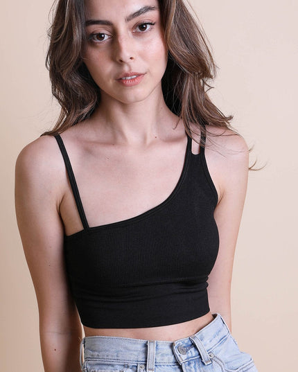 Offset Shoulder Brami Top