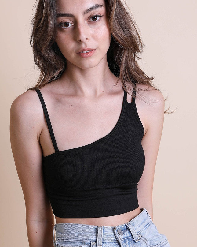 Offset Shoulder Brami Top