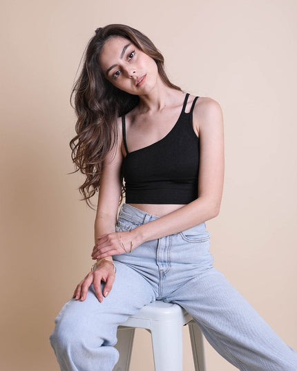 Offset Shoulder Brami Top