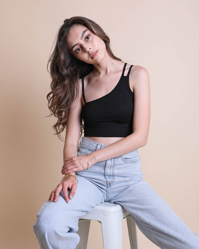 Offset Shoulder Brami Top